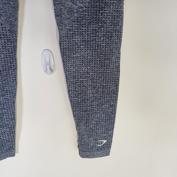 EUC Gymshark Vital Seamless Legging Blue Grey Marl Small - Picture 6 of 14